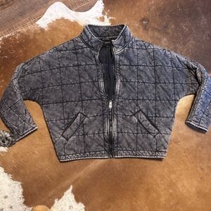 Quilted Gray Jacket